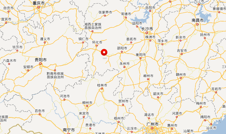 想知道: 邵阳市崇木凼在哪?求地图地点_